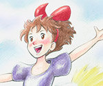 Kiki's Day Off by Gemma Roberts, Kiki � Studio Ghibli.