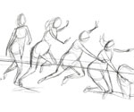 'Danielle' University project Animation Thumbnail Sketches by Gemma Roberts